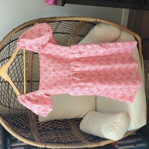 JCrew Puff Sleeve Mini Dress